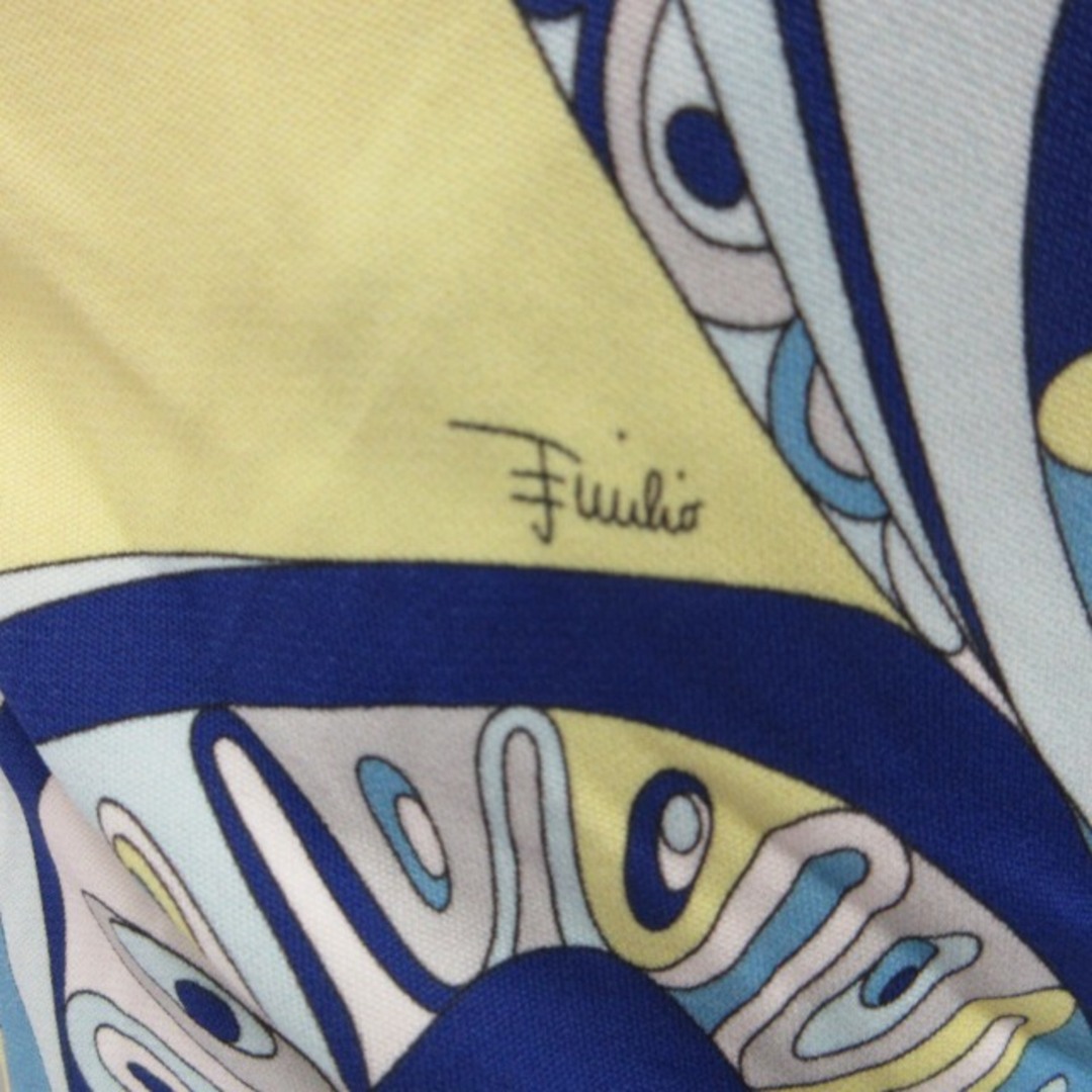EMILIO PUCCI(エミリオプッチ)の美品 エミリオプッチ ワンピース スカート ドレス 青 36 約S ■GY09 レディースのワンピース(ミニワンピース)の商品写真