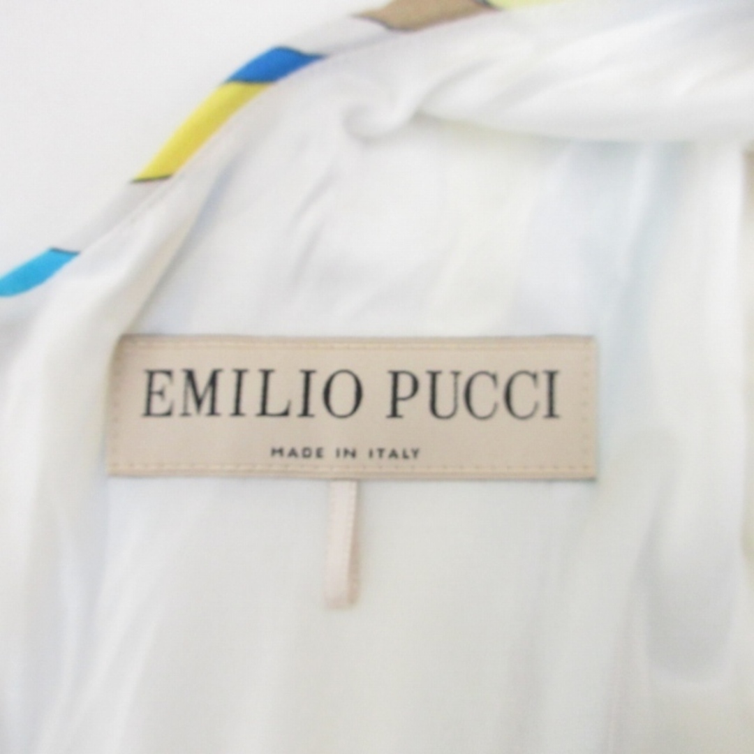 EMILIO PUCCI(エミリオプッチ)の美品 エミリオプッチ ワンピース スカート ドレス 青 36 約S ■GY09 レディースのワンピース(ミニワンピース)の商品写真