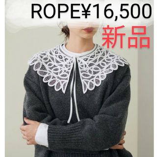 ロペ(ROPE’)の【ROPE】タスマニアウールクルーネックフォルムニット(ニット/セーター)