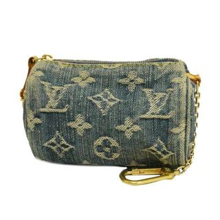 ルイヴィトン(LOUIS VUITTON)の【3de4587】ルイヴィトン コインケース/モノグラム・デニム/トゥルース スピーディPM/M95082/ブルー(コインケース)