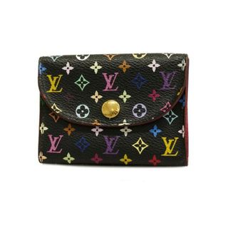 ルイヴィトン(LOUIS VUITTON)の【3de4588】ルイヴィトン 名刺入れ/モノグラム・マルチカラー/アンヴェロップ カルトドゥ ヴィジット/M66561/ノワール/グルナード(名刺入れ/定期入れ)