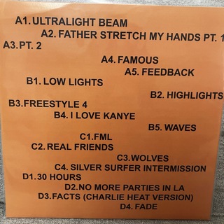 Kanye West The Life Of Pablo LP レコード