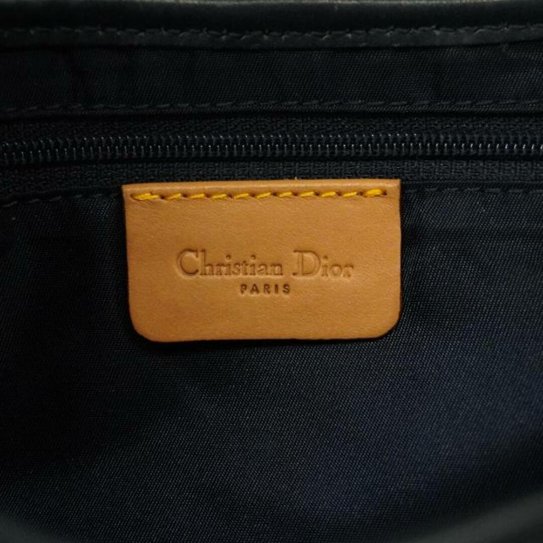 Dior(ディオール)の★最終価格 【3de4620】クリスチャンディオール ハンドバッグ/サドルバッグ/デニム/ネイビー/ゴールド金具 【中古】 レディース レディースのバッグ(ハンドバッグ)の商品写真