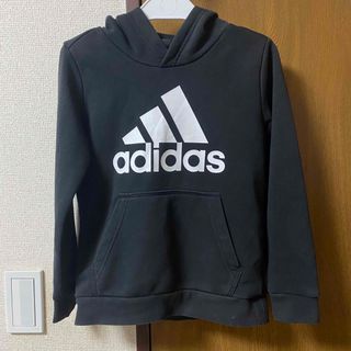 アディダス(adidas)のadidas アディダス　パーカー　スウェット　黒(Tシャツ/カットソー)