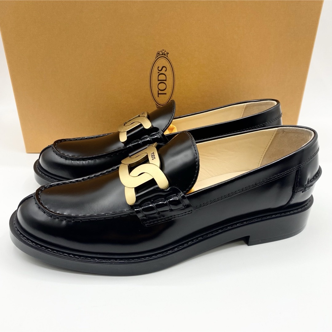 新品未使用！送料込み★TOD'S★ケイト レザー ローファーTOD