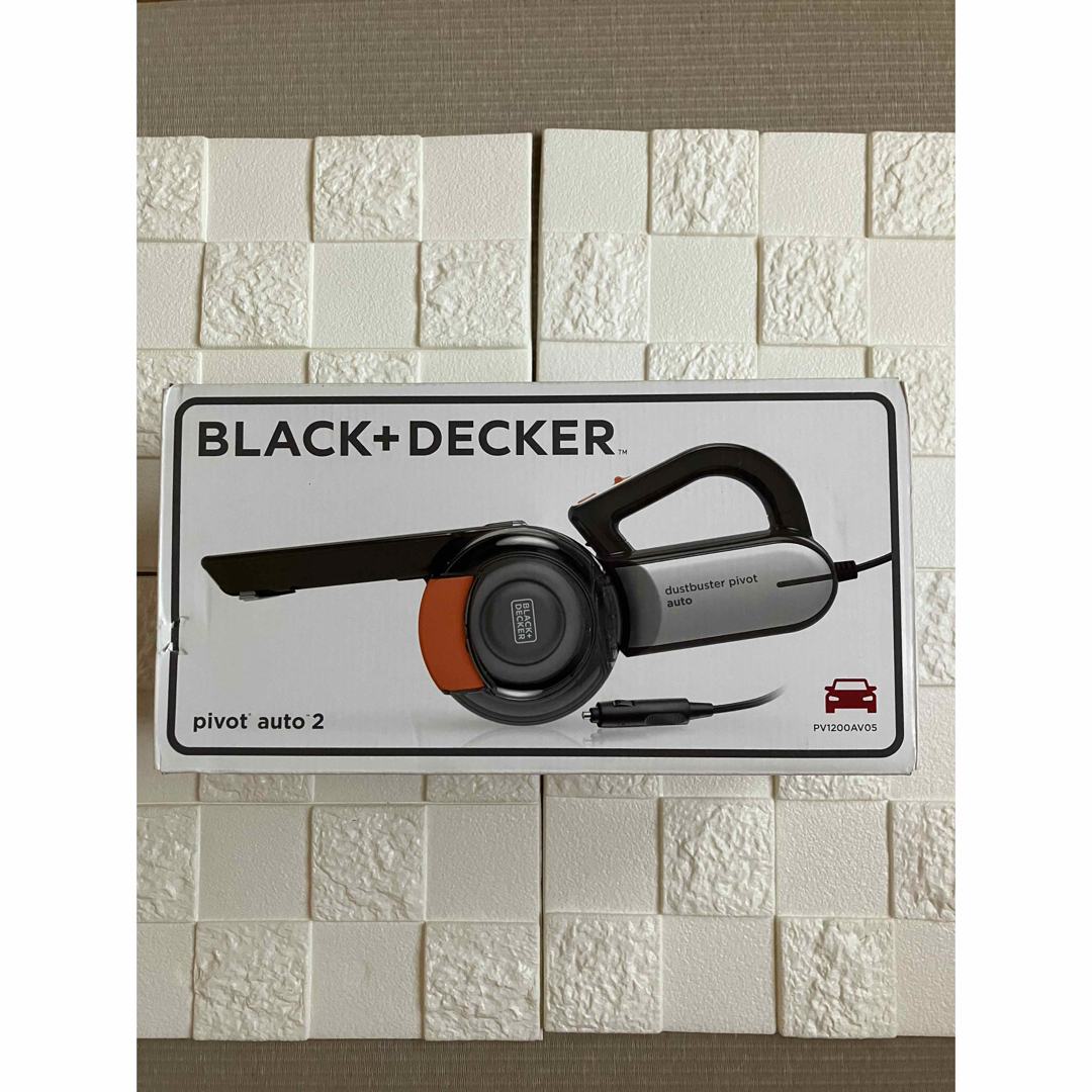 BLACK+DECKER 車用   ハンディクリーナー スマホ/家電/カメラの生活家電(掃除機)の商品写真