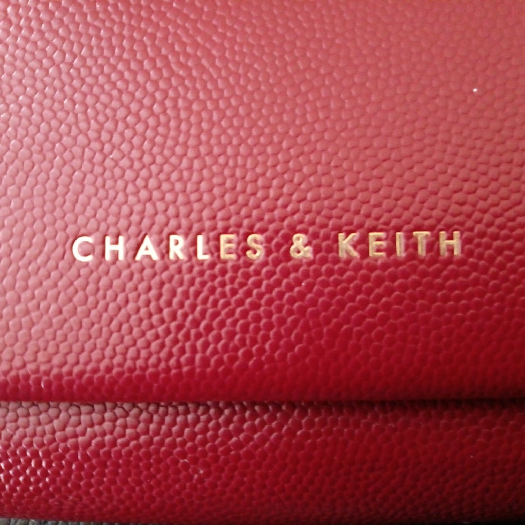 Charles and Keith(チャールズアンドキース)の未使用美品 Charles&Keith 長財布 レディースのファッション小物(財布)の商品写真