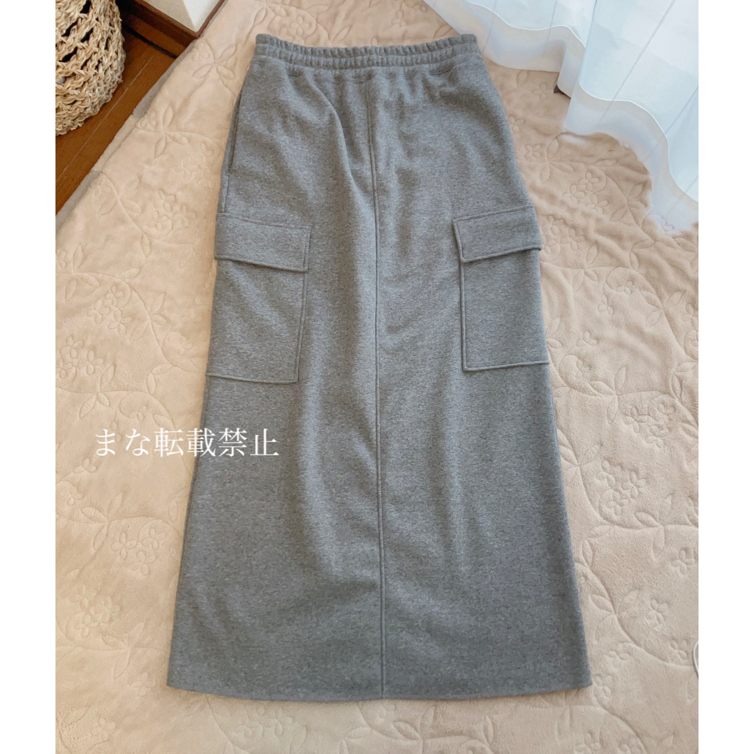 タグ表記38サイズwarm sweat cargo skirt