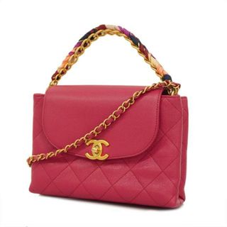 シャネル(CHANEL)の★最終価格 ★SALE 【3de4761】シャネル ツーウェイバッグ/マトラッセ/チェーンショルダー/キャビアスキン/ピンク/ゴールド金具 【中古】 レディース(その他)