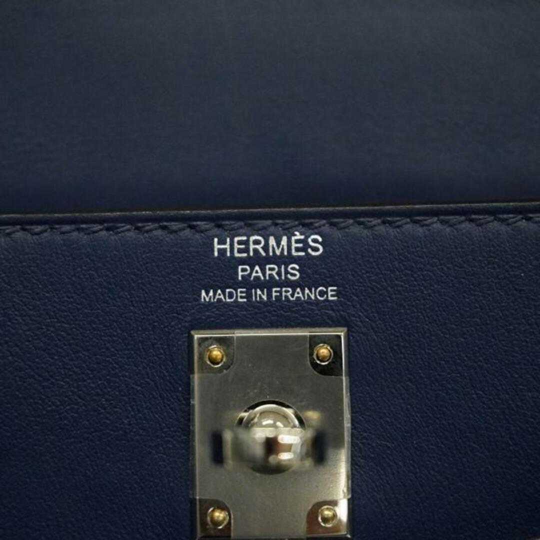 Hermes(エルメス)の【3de4771-g】エルメス ツーウェイバッグ/ケリーパテッド25/Z刻印/スイフト/ブルーサフィール/シルバー金具 レディースのバッグ(その他)の商品写真