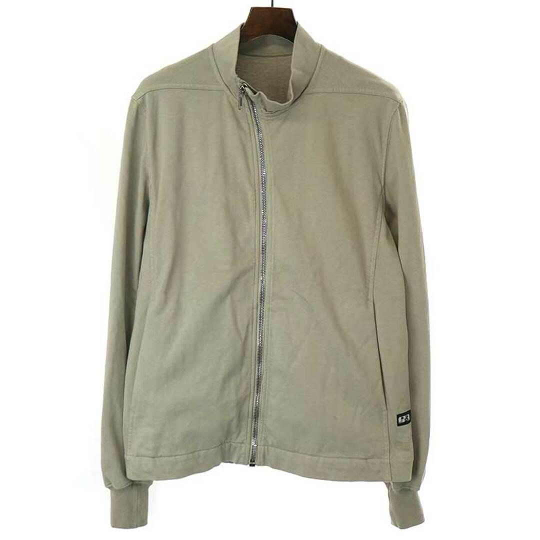 DRKSHDW ダークシャドウ 21SS Mollino Zip-Up Sweatshirt モリノスウェットライダースジャケット ベージュ系 M DS21S2241 RIG新古品使用感の無い新品同様品Ａ