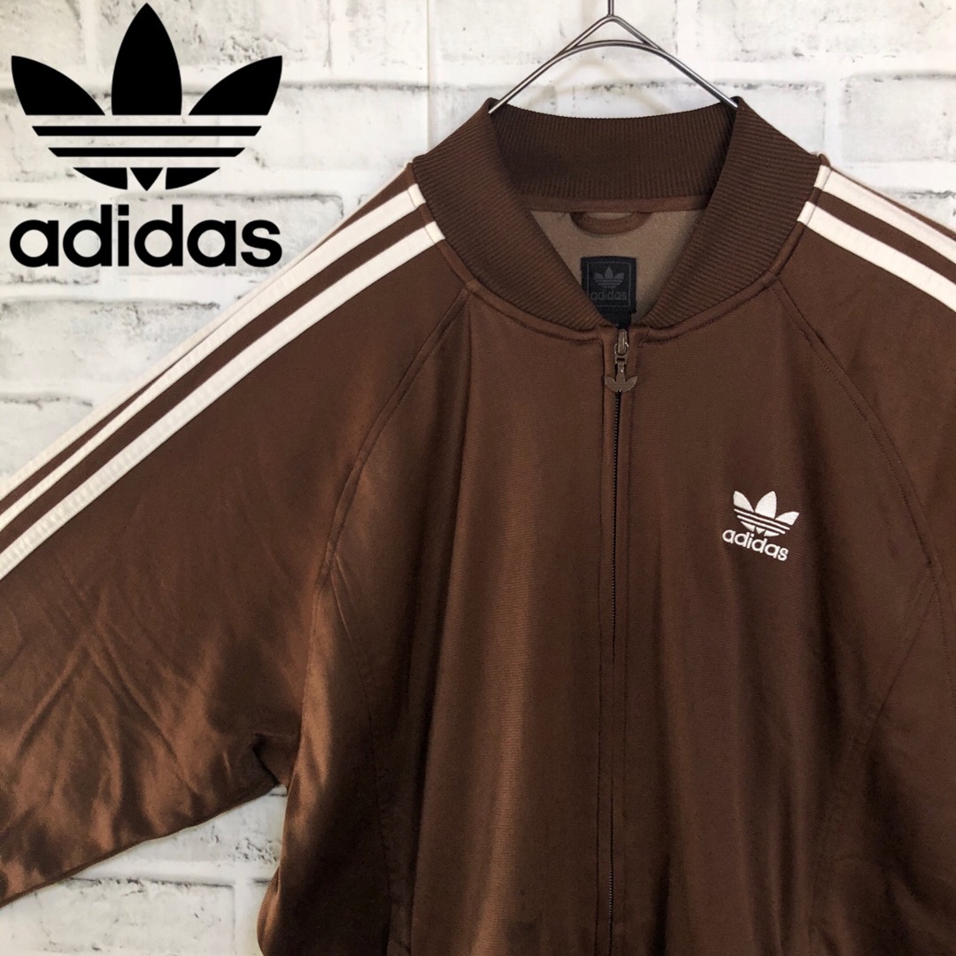 Originals（adidas） - 希少3XLブラウン⭐️90s adidasトラック 