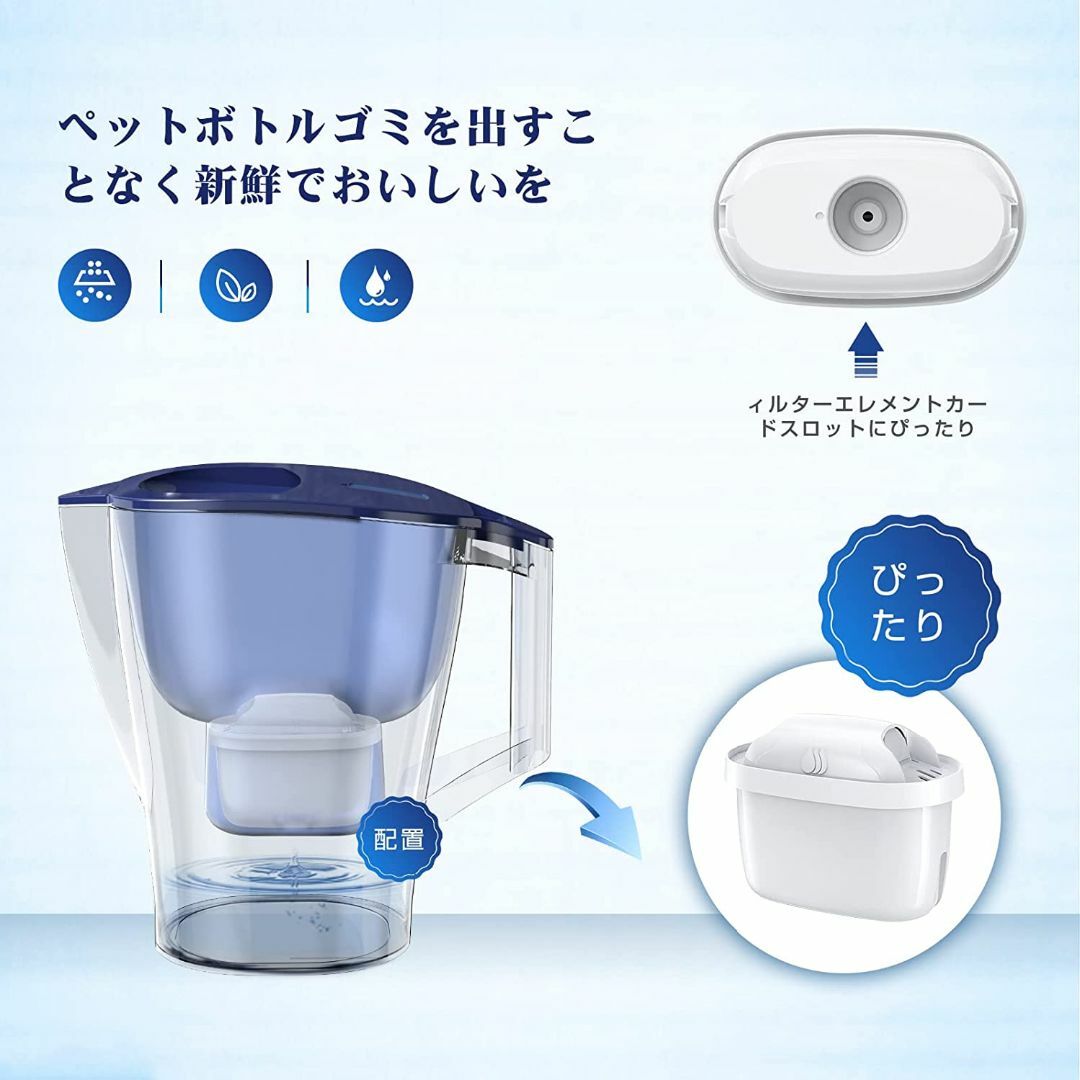 【4個セット】ブリタ マクストラ（BRITA MAXTRA）互換 カートリッジ 食品/飲料/酒の飲料(その他)の商品写真