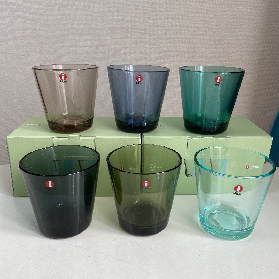 iittala(イッタラ)の【廃番込】新品☆イッタラ カルティオ タンブラー 6点 インテリア/住まい/日用品のキッチン/食器(グラス/カップ)の商品写真