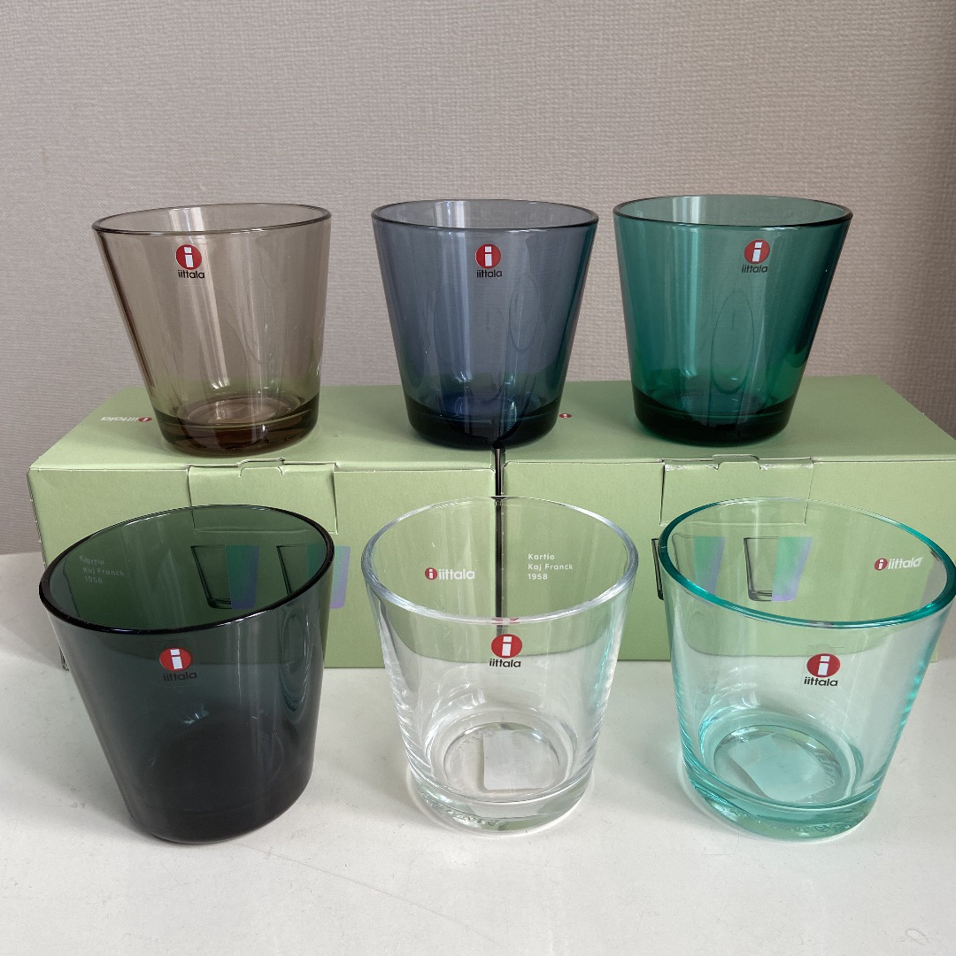 iittala(イッタラ)の【廃番込】新品☆イッタラ カルティオ タンブラー 6点 インテリア/住まい/日用品のキッチン/食器(グラス/カップ)の商品写真