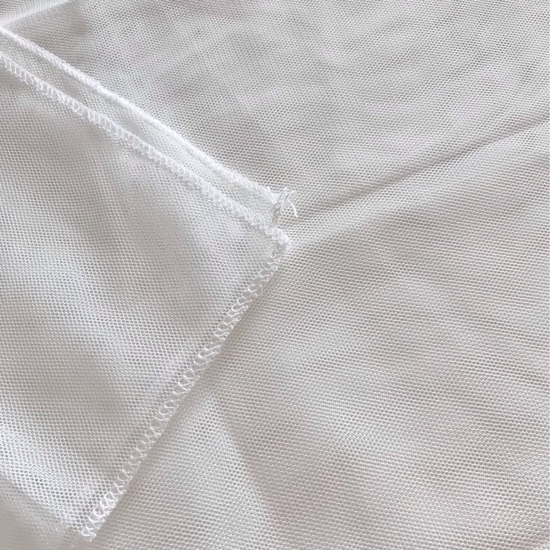 白ロングドレス　ショール付き レディースのフォーマル/ドレス(ロングドレス)の商品写真
