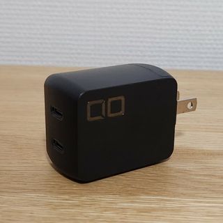 シーアイオー(CIO)のCIO NovaPort DUO 65W ACアダプター ブラック(バッテリー/充電器)