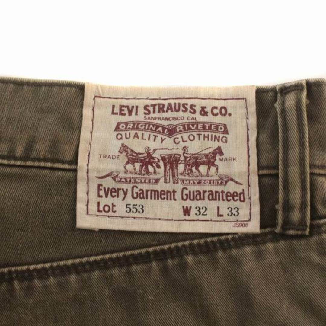 Levi's(リーバイス)のLevi's デニムパンツ ジーンズ ジップフライ W32L33 M 茶 メンズのパンツ(デニム/ジーンズ)の商品写真