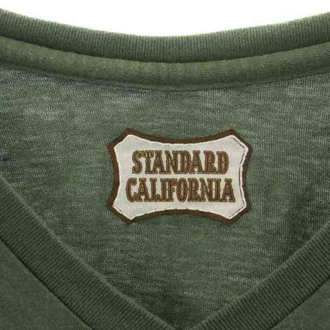 STANDARD CALIFORNIA(スタンダードカリフォルニア)のSTANDARD CALIFORNIA Tシャツ カットソー 半袖 薄手 S 緑 メンズのトップス(Tシャツ/カットソー(半袖/袖なし))の商品写真