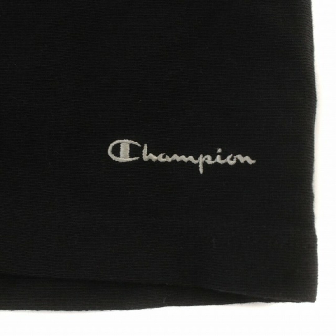 Champion(チャンピオン)の CHAMPION REVERSE WEAVE ハーフパンツ S 黒 グレー メンズのパンツ(ショートパンツ)の商品写真