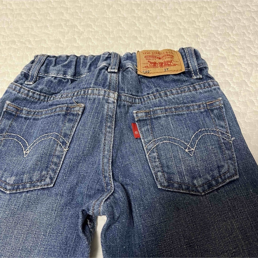 Levi's(リーバイス)のLevi’s 549 キッズデニム リラックスドストレート キッズ/ベビー/マタニティのベビー服(~85cm)(パンツ)の商品写真