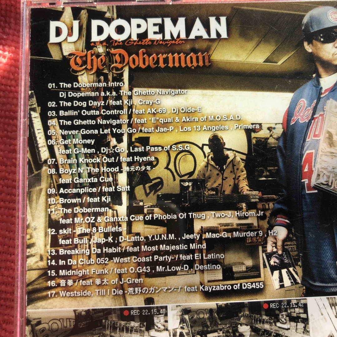 DJ DOPEMAN       The　Doberman エンタメ/ホビーのCD(ヒップホップ/ラップ)の商品写真