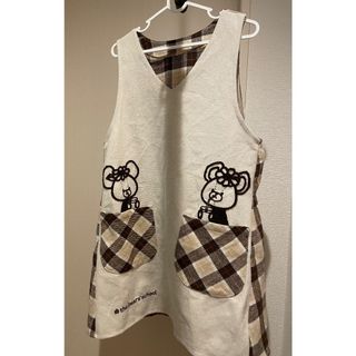 くまのがっこう　Ｖネックエプロン(その他)