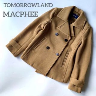 TOMORROWLAND - 大人気‼️トゥモローランド　マカフィー　Pコート　ベージュ　ショートコート