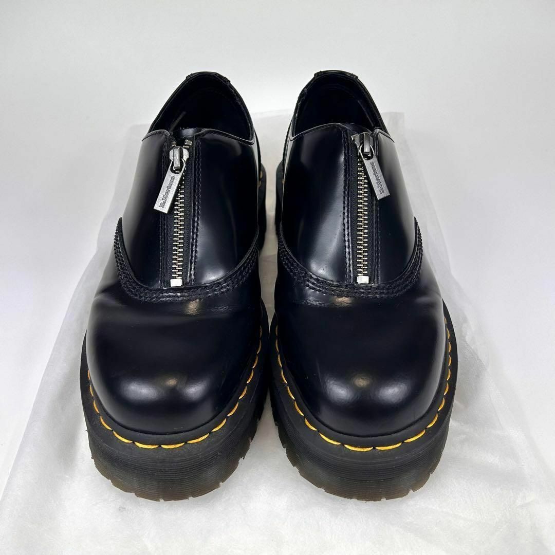 Dr.Martens(ドクターマーチン)の【美品】ドクターマーチン　厚底 革靴　ジップアップ　AURIAN II QUAD メンズの靴/シューズ(ブーツ)の商品写真