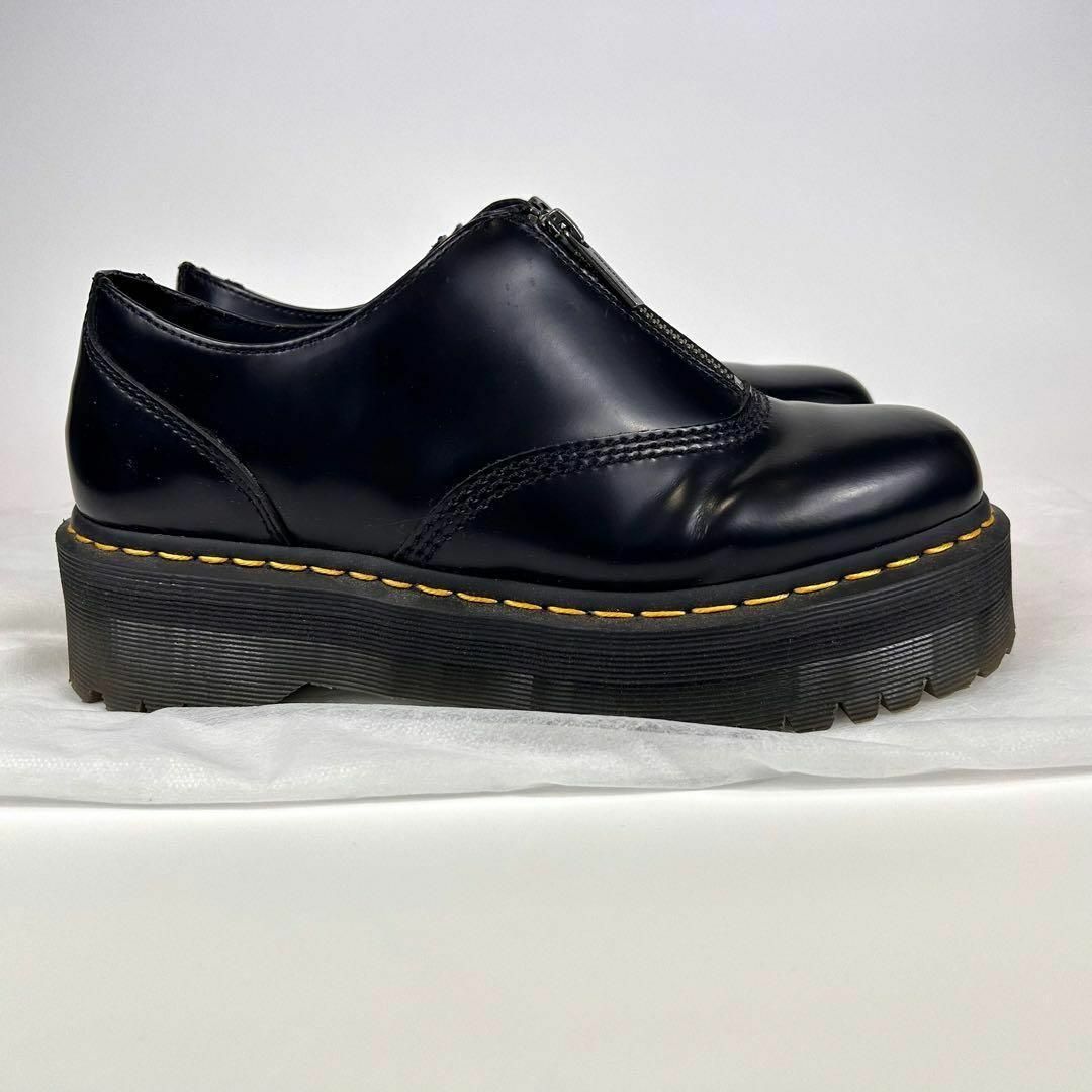 Dr.Martens(ドクターマーチン)の【美品】ドクターマーチン　厚底 革靴　ジップアップ　AURIAN II QUAD メンズの靴/シューズ(ブーツ)の商品写真