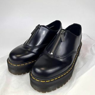 ドクターマーチン(Dr.Martens)の【美品】ドクターマーチン　厚底 革靴　ジップアップ　AURIAN II QUAD(ブーツ)