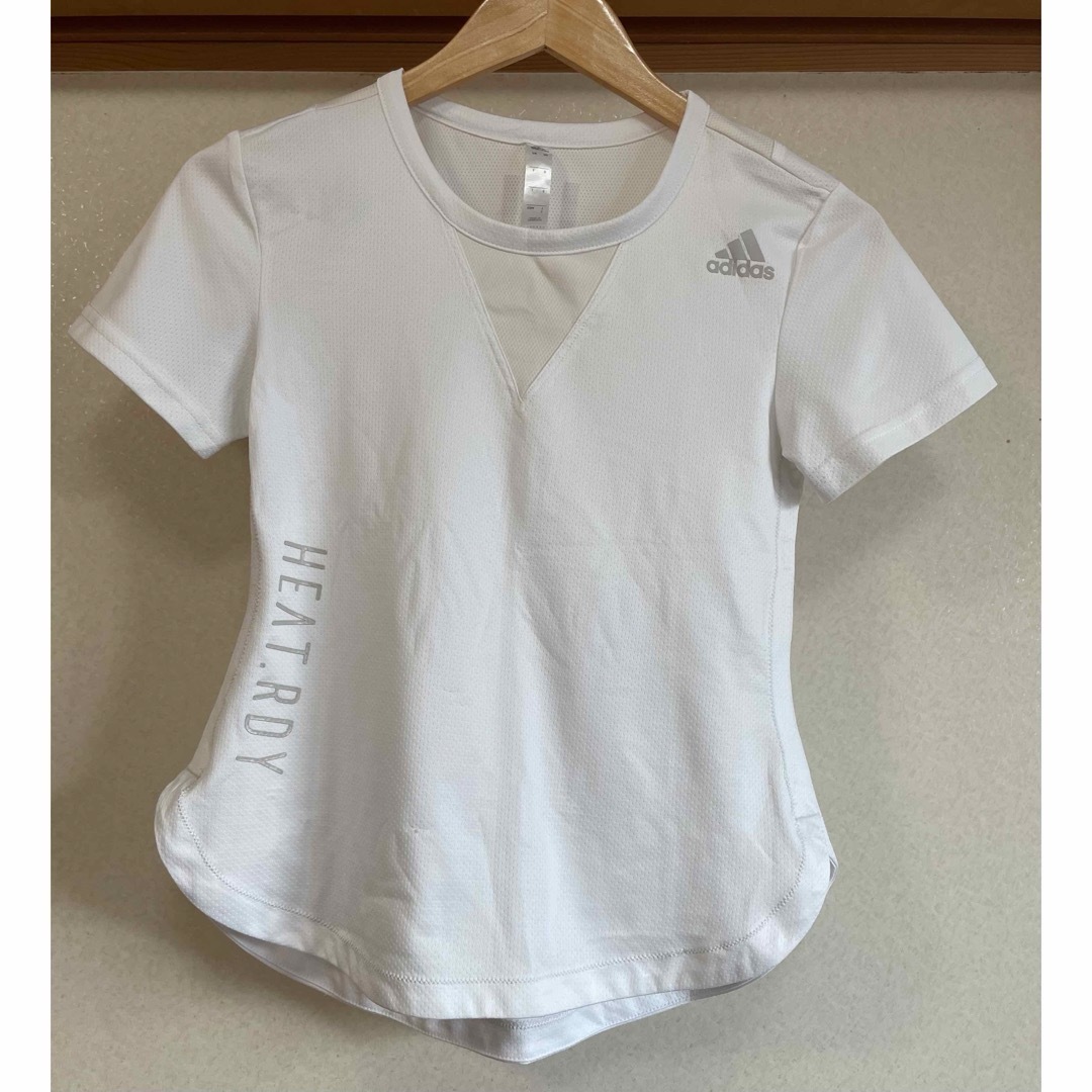 adidas(アディダス)のアディダス　Tシャツ　トップス　S ホワイト メンズのトップス(Tシャツ/カットソー(半袖/袖なし))の商品写真