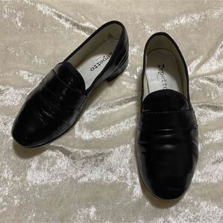 レペット(repetto)の【外観美品】repetto レペット マイケル ブラック 37 23.5(バレエシューズ)