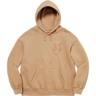 シュプリーム(Supreme)のSUPREME フード　新品未使用　ブラウンS(パーカー)