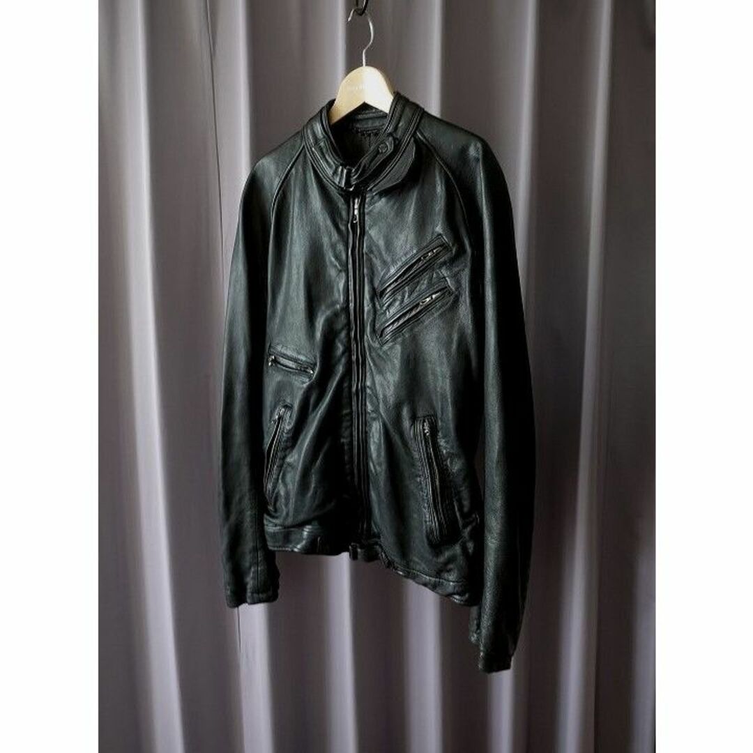 JULIUS - JULIUS 06AW レザージャケット の通販 by eb|ユリウス JULIUS - JULIUS 06AW レザージャケット の通販 by eb|ユリウス