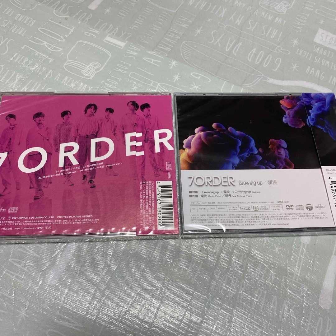 7ORDER(セブンオーダー)の7ORDER エンタメ/ホビーのCD(ポップス/ロック(邦楽))の商品写真