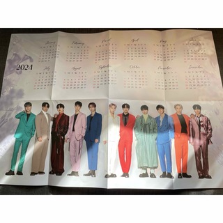 ジェイオーワン(JO1)のJO1 2024 カレンダー  ポスター(アイドルグッズ)