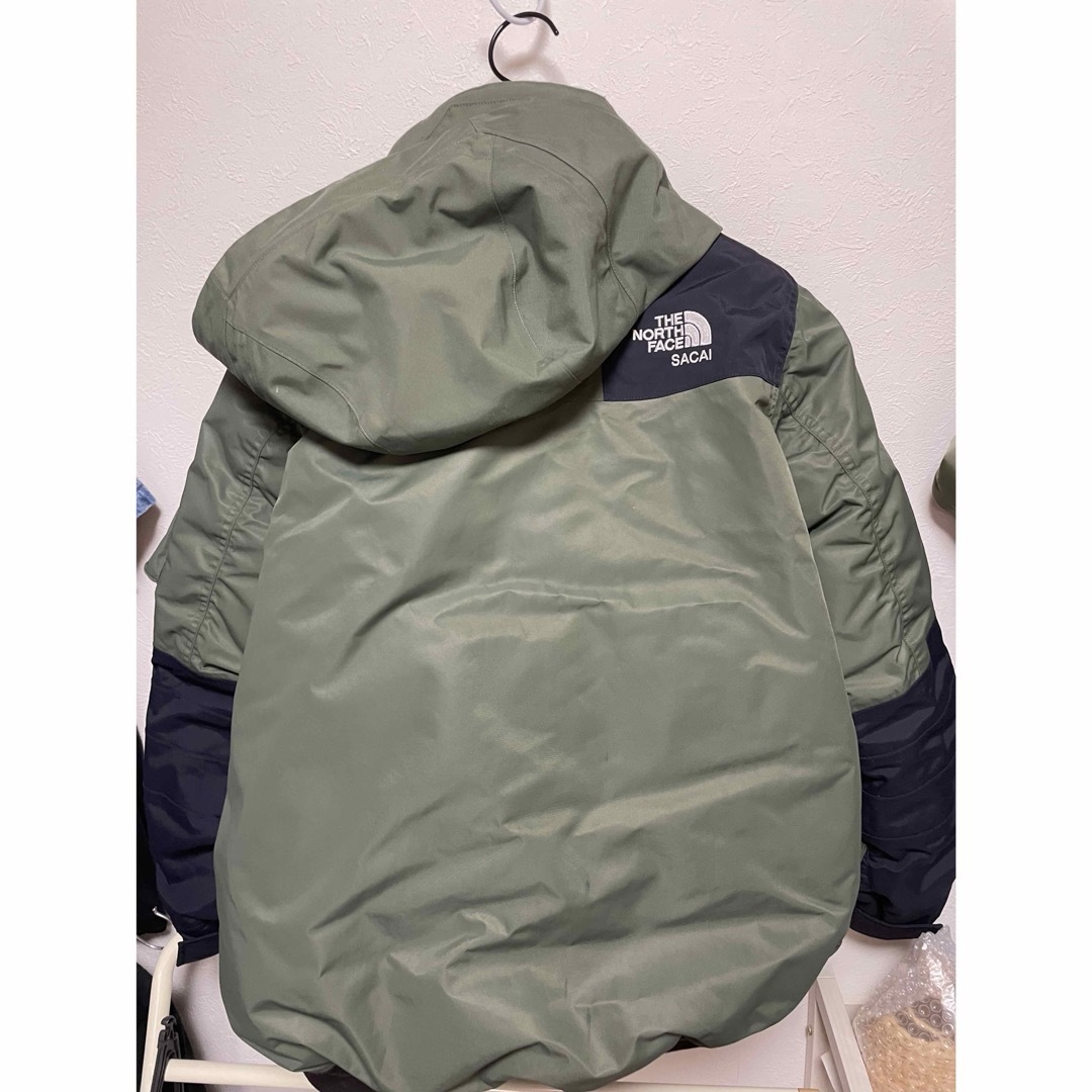 sacai × THE NORTH FACE ダウンボンバージャケット