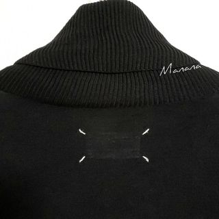 マルタンマルジェラ(Maison Martin Margiela)のMargiela ブラック ウール ビッグニット(ニット/セーター)