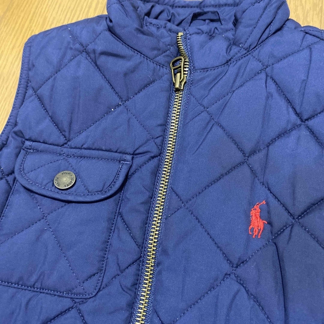 POLO RALPH LAUREN(ポロラルフローレン)のラルフローレン キルティングベスト 110cm キッズ/ベビー/マタニティのキッズ服男の子用(90cm~)(ジャケット/上着)の商品写真