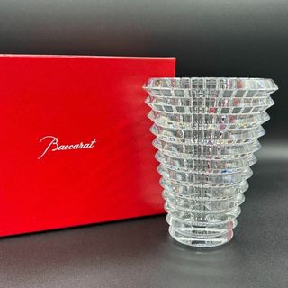 バカラ(Baccarat)の【新品未使用】バカラ アイベース Sサイズ　花瓶　楕円形　保存箱(花瓶)