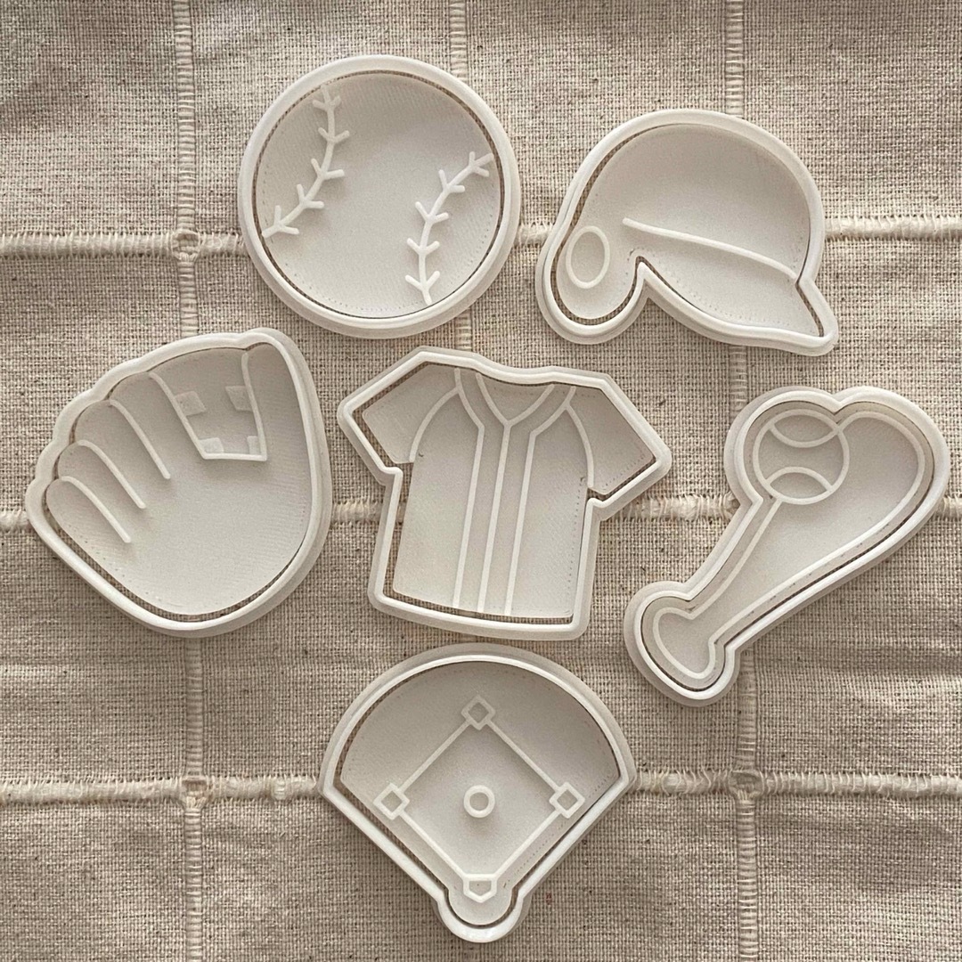 野球クッキー型 インテリア/住まい/日用品のキッチン/食器(調理道具/製菓道具)の商品写真