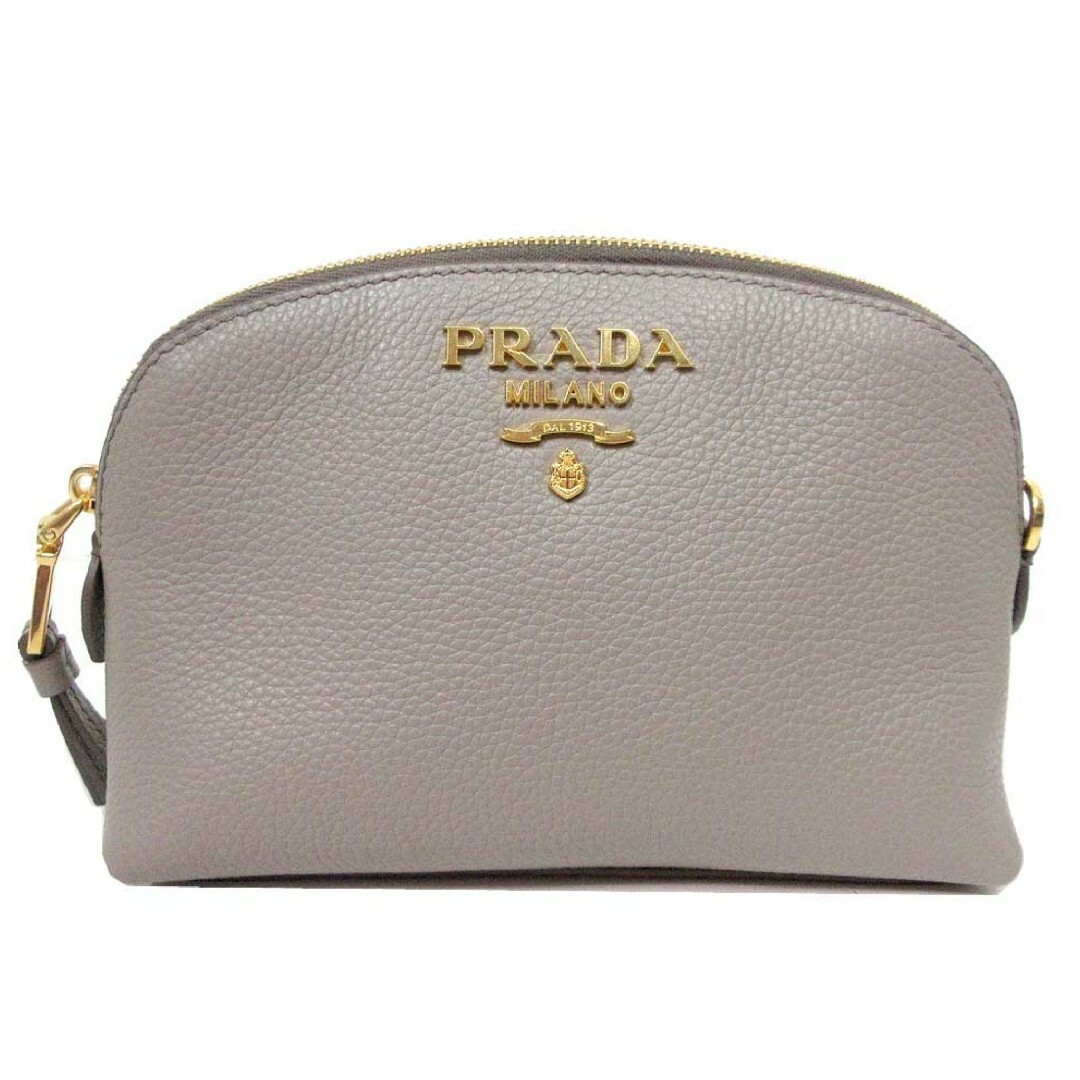 PRADA ポーチ 1ND005 UWLR F0572 グレー系 レディース11cm横