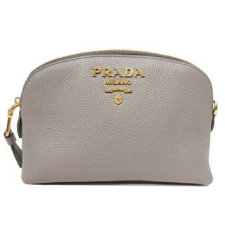 プラダ(PRADA)のPRADA ポーチ 1ND005 UWLR F0572 グレー系 レディース(ポーチ)