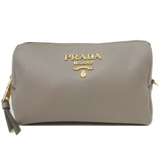 プラダ(PRADA)のPRADA ポーチ 1ND004 UWLR F0572 グレー系 レディース(ポーチ)