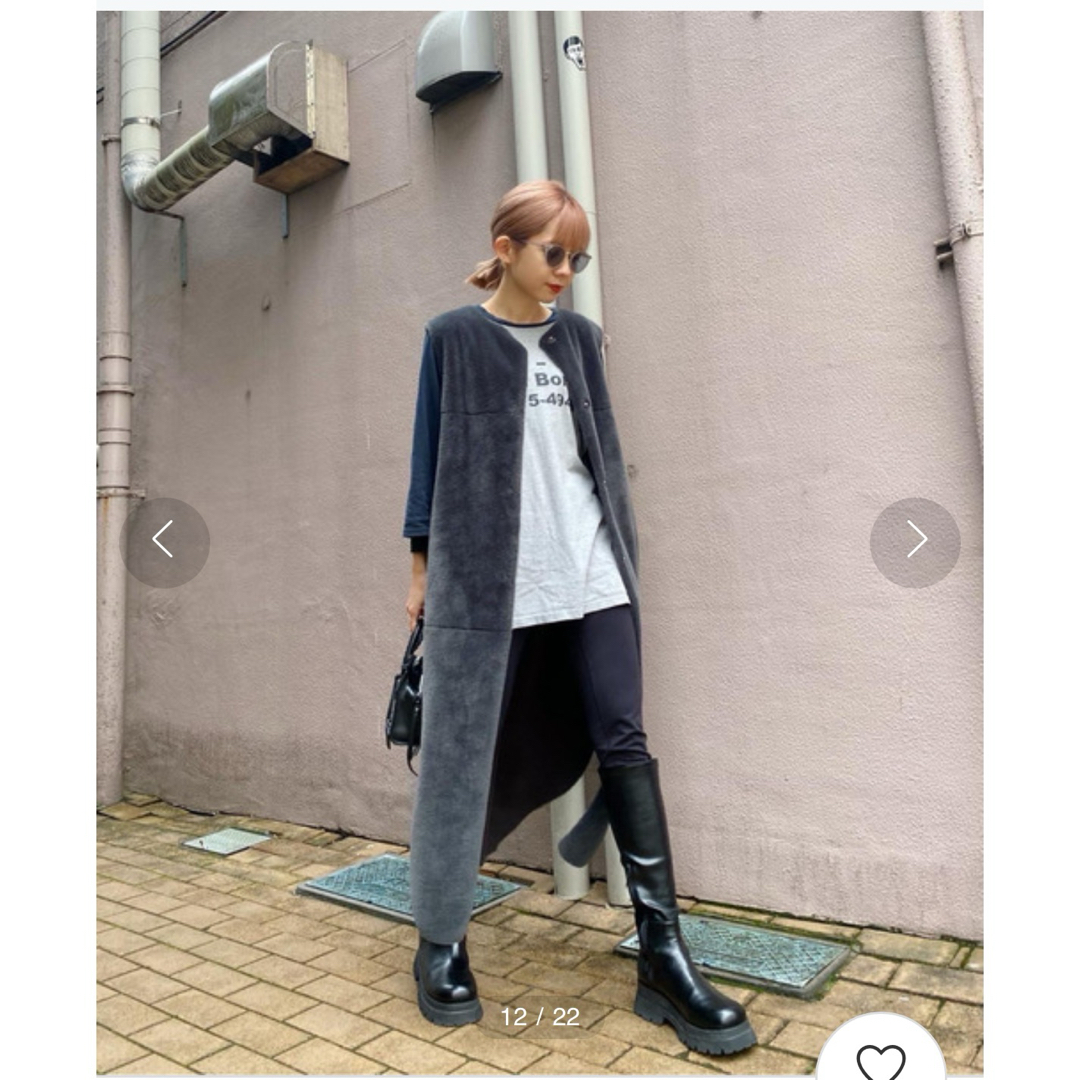 Ameri VINTAGE(アメリヴィンテージ)のAMERI  MANY WAY USEFUL BOA COAT レディースのジャケット/アウター(毛皮/ファーコート)の商品写真