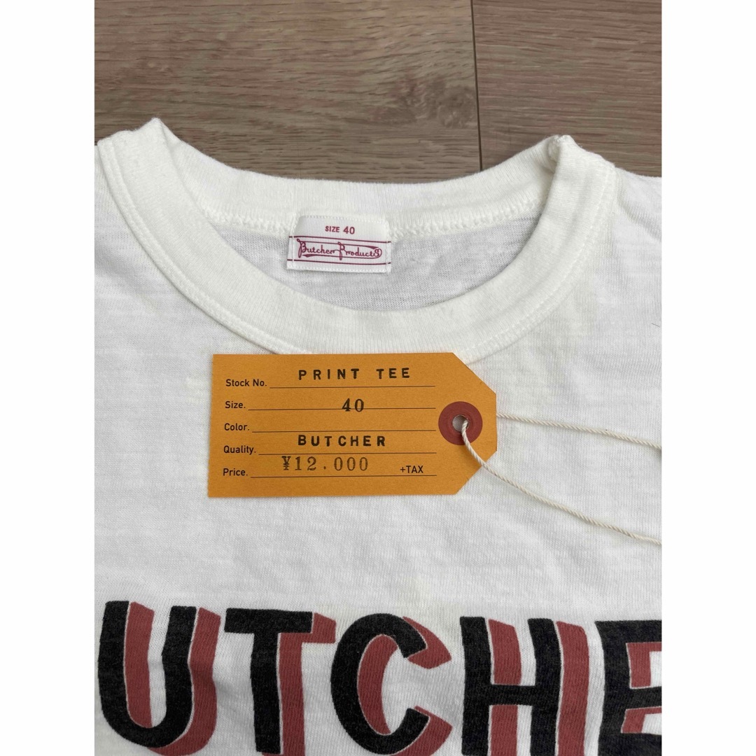 TENDERLOIN(テンダーロイン)のBUTCHER PRODUCTS プリントTシャツ 40  メンズのトップス(Tシャツ/カットソー(半袖/袖なし))の商品写真