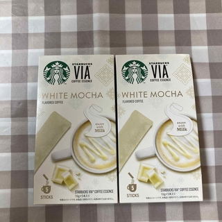 スターバックスコーヒー(Starbucks Coffee)のスターバックス　VIA ホワイトモカ２箱(コーヒー)