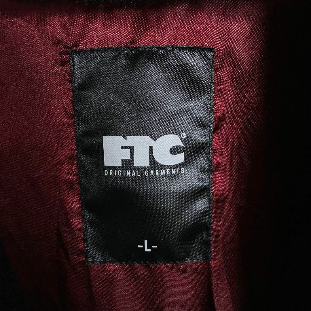 FTC(エフティーシー)の【美品】FTC　フリースボアジャケット　フルジップ　ロゴ　人気Lサイズ メンズのジャケット/アウター(ブルゾン)の商品写真