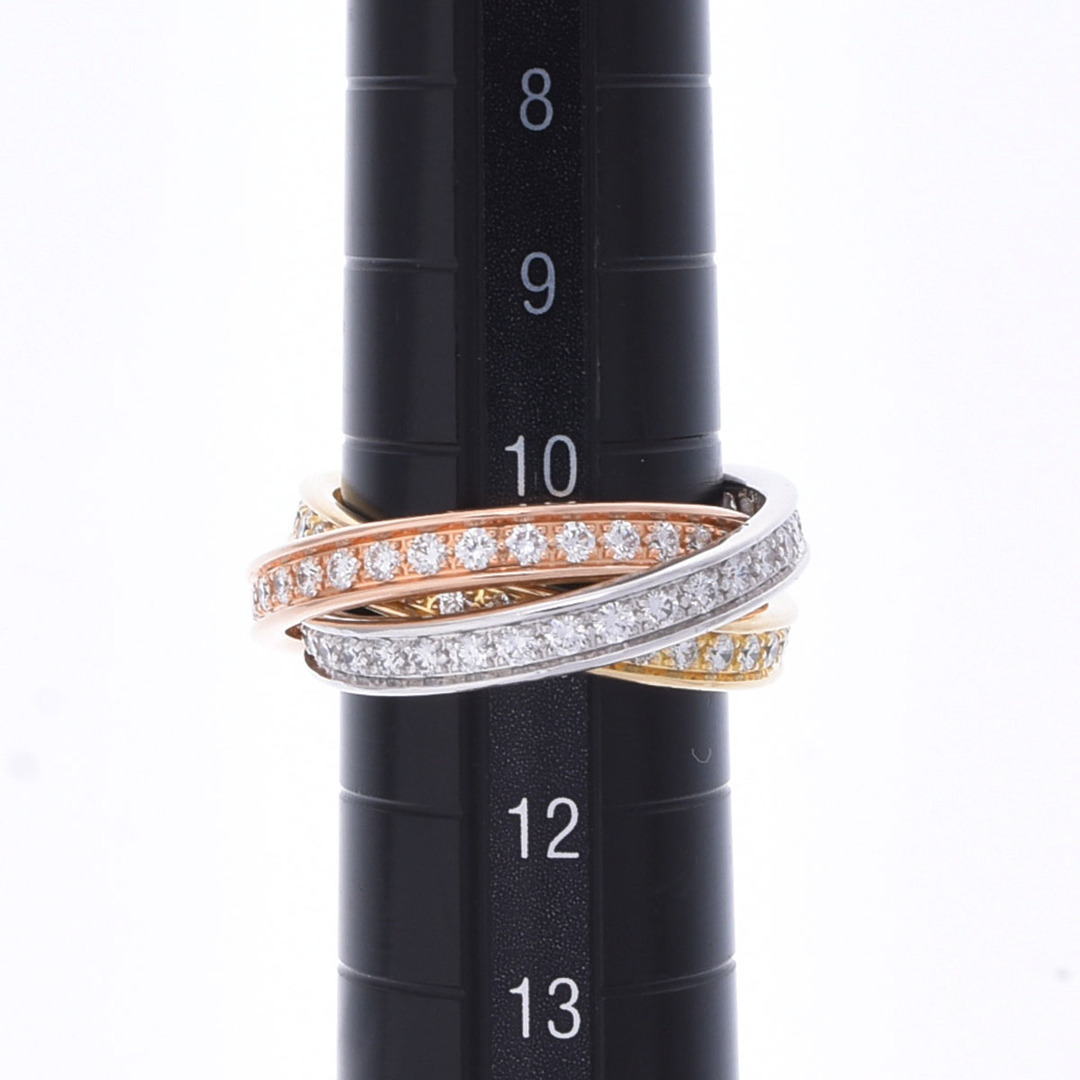 Cartier(カルティエ)の中古 カルティエ CARTIER レディース リング・指輪 K18ピンクゴールド /K18イエローゴールド /K18ホワイトゴールド ダイヤモンド レディースのアクセサリー(リング(指輪))の商品写真